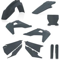 0023481.072 - Acerbis Full Plastics Kit - Husqvarna FC250/350 & TC125/250 2019-22 - Metallic Grey