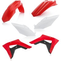 0022530.553.018 - Acerbis Standard Plastics Kit - Honda CRF250RX 2019-21, CRF450RX 2017-20 - OEM '18 (Red/White)
