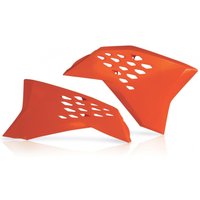 0010297.010 - Acerbis Radiator Scoops - KTM EXC/ EXC-F 2008-11, SX/SXF 2007-10 - Orange
