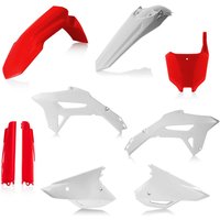 Image of 0024559.343 - Acerbis Full Plastics Kit - Honda CRF250R 2022-2024, CRF450R 2021-2024 - Red/White