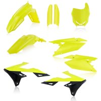 0023067.061 - Acerbis Full Plastics Kit - Suzuki RMZ250 2019-23, RMZ450 2018-23 - Yellow 2