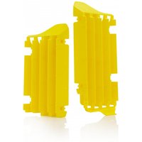 Image of 0023921.060 - Acerbis Radiator Louvres - Suzuki RMZ250 2019-2025 - Yellow