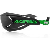 0022397.325 - Acerbis X-Factory Hand Guards - Black/ Green