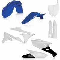 0017563.553.014 - Acerbis Full Plastics Kit - Yamaha YZF250 2015-18, YZF450 2014-17 - OEM '14 (White/Blue)