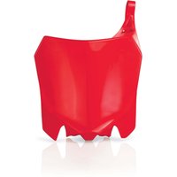 0016889.110 - Acerbis Front Number Board - Honda CRF250R 2014-17, CRF450R 2013-16 - Red