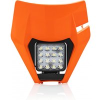Image of Acerbis High Power LED Headlight - KTM EXC/ EXC-F 2017-19 - Orange