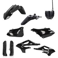 0024930.090 - Acerbis Full Plastics Kit - Yamaha YZ85 2022-2025 - Black
