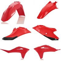 Image of 0024630.553 - Acerbis Plastics Kit - Gas Gas MC125 & MC-F 250/450 2021-23, MC250 2022-23 - OEM (Red)