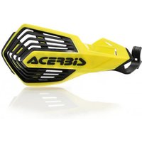 Image of 0024659.279 - Acerbis K-Future Hand Guards - Suzuki RMZ 250/450 2016-2025 - Yellow/ Black