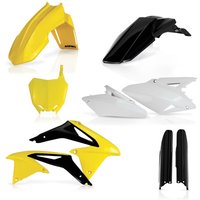 0013982.553.013 - Acerbis Full Plastics Kit - Suzuki RMZ450 2008-17 - OEM '13 (Yellow/Black/White)