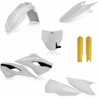 0017706.553 - Acerbis Full Plastics Kit - Husqvarna FC 250/350/450 2014, TC 125/250 2014-15 - OEM (White/Yellow)