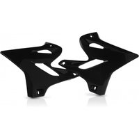 Image of 0017871.090 - Acerbis Radiator Scoops - Yamaha YZ 125/250 2015-21, WR 125/250 2015-21 - Black