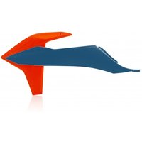 0023500.243 - Acerbis Radiator Scoops - KTM SX 125/250 & SXF 250/350/450 2019-22 - Blue/Orange