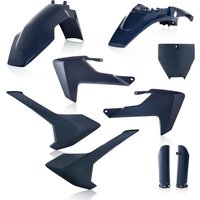 Image of 0023538.040 - Acerbis Full Plastics Kit - Husqvarna TC65 2017-23 - Dark Blue
