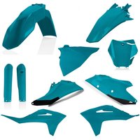Image of 0024631.132 - Acerbis Full Plastics Kit - Gas Gas EX 250/350/450F & EX300 & MX125 2021-23 - Metallic Black