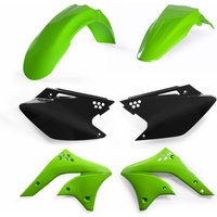 0009110.553.008 - Acerbis Standard Plastics Kit - Kawasaki KXF250 2006-08 - OEM '08 (Green/Black)