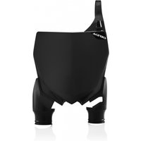 Acerbis Raptor Front Number Board - Yamaha YZ 125/250 2005-21, YZF 250/450 2010-17 - Black