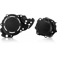 Image of Acerbis X-Power Engine Covers Kit - Beta RR & X-Trainer 2018-2025 - Black