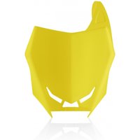 0023059.060 - Acerbis Front Number Board - Suzuki RMZ250 2019-2025, RMZ450 2018-2025 - Yellow