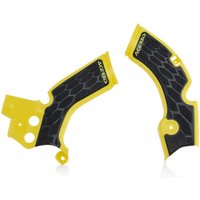 0022879.279 - Acerbis X-Grip Frame Guards - Suzuki RMZ250 2010-18 - Yellow/ Black