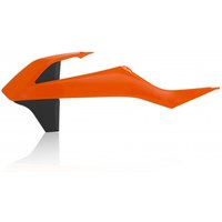 0022928.209.016 - Acerbis Radiator Scoops - KTM SX85 2018-23 - Orange/ Black