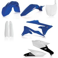 Acerbis Full Plastics Kit - Yamaha YZF250 2018 - OEM (Blue/White/Black)