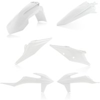 0023480.030 - Acerbis Standard Plastics Kit - KTM SX 125/250 & SXF/ XC-F 250/350/450 2019-22 - White