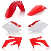 0009177.553 - Acerbis Standard Plastics Kit - Honda CRF250R 2006-09 - OEM (Red/White)
