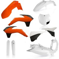0017843.553.016 - Acerbis Full Plastics Kit - KTM SX 125/150 2015, SX250 2015-16, SXF250/450/505 2015 - OEM '16 (Orange/White/Black)
