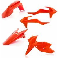 Image of 0021742.011.016 - Acerbis Standard Plastics Kit - SX 125/150/250 & SXF 250/350/450 2016-18 - Orange