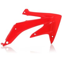 0008133.110 - Acerbis Radiator Scoops - Honda CRF250X 2004-18 CRF250R 2004-09 - Red
