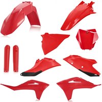 Image of 0024631.553 - Acerbis Full Plastics Kit - Gas Gas EX 250/350/450F & EX300 & MX125 2021-23 - OEM (Red)