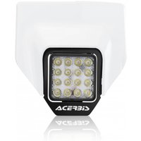 Image of Acerbis Headlight Unit - Husqvarna FE 250/350/450/501 & TE 250/300I 2020-23 - White