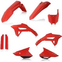 Image of 0024559.553 - Acerbis Full Plastics Kit - Honda CRF250R 2022-2024, CRF450R 2021-2024 - OEM (Red/White)