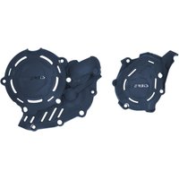 Acerbis X-Power Engine Cover Kit - Husqvarna FC450 2023-2025 - Blue