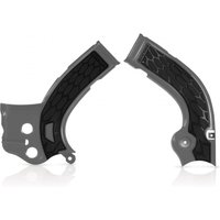 Acerbis X-Grip Frame Guards - Yamaha YZF250 2014-16, YZF450 2014-15, WRF250 2015-19 - Silver