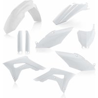 0022385.030 - Acerbis Full Plastics Kit - Honda CRF250R 2018, CRF450R 2017-18 - White