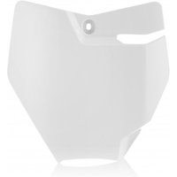 0021815.030 - Acerbis Front Number Board - KTM SX65 2016-23, Gas Gas MC65 2021-23 - White