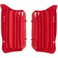 Image of 0024716.110 - Acerbis Radiator Louvres - Honda CRF450R & CRF450RX 2021-2025 - Red