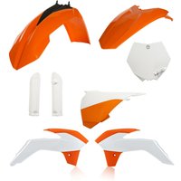 0016902.553.015 - Acerbis Full Plastics Kit - KTM SX85 2013-17 - OEM '15 (Orange/White)