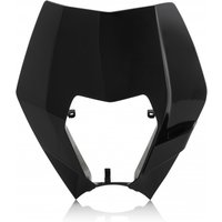 Image of Acerbis Headlight Surround - KTM EXC 125/200/250/300 & EXC-F 250/350/400/450/500 2008-13 - Black