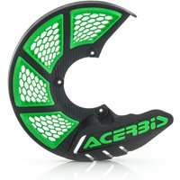 0021846.325 - Acerbis X-Brake 2.0 Front Vented Disc Cover - Black/ Green