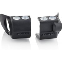 Image of Acerbis Fork Shoe Covers - Suzuki RMZ 250/ 450 2009-23 - Black