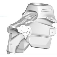 0023950.120.700 - Acerbis Complete Fuel Tank - KTM SX 125/250 2019-22, SX150 2019, XC-W125 2020-22 - Clear/ 12L