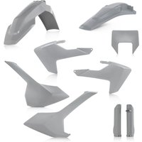 0023596.070 - Acerbis Full Enduro Plastics Kit - Husqvarna FE 250/350/450/501 & TE250 2017-19 - Grey