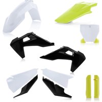 Image of 0023481.237 - Acerbis Full Plastics Kit - Husqvarna FC 250/350 & TC125/250 2019-22 - Factory Rockstar