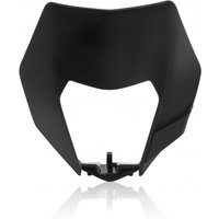 Image of Acerbis Headlight Surround - KTM EXC 125/200/250/300 & EXC-F 250/350/400/450/500 2014-16 - Black