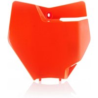 0021748.011.016 - Acerbis Front Number Board - KTM SX 125/150 2016-18, SX250 2017-18, SXF 250/350/450 2016-18 - Orange