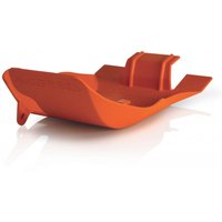 Image of 0013683.010 - Acerbis Skid Plate - KTM SX250 & EXC 250/300 2006-16 - Orange