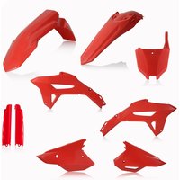 Image of 0024559.110 - Acerbis Full Plastics Kit - Honda CRF250R 2022-2024, CRF450R 2021-2024 - Red